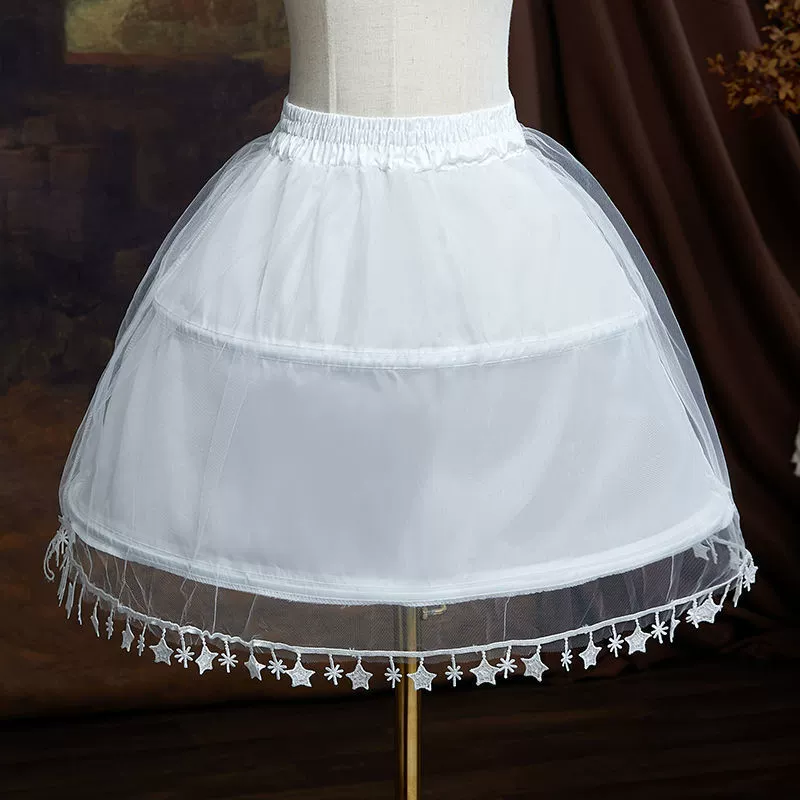 Юбка поддержка Лолита жестокая рыбья кость поддержка внутренняя Нижняя юбка Лолиты мягкая девушка косплей юбка птица клетка поддержка лето