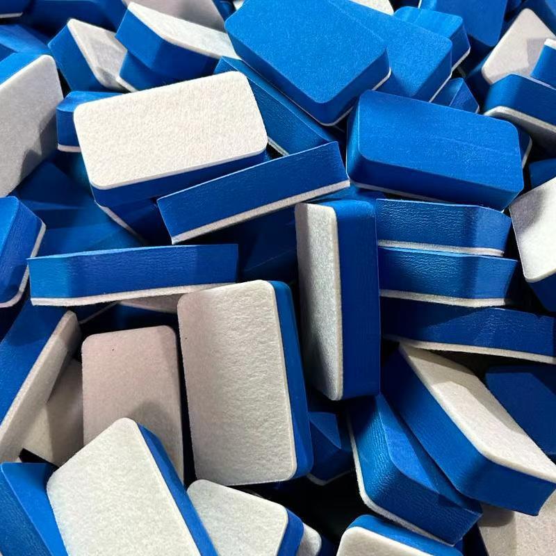 Car oil film removal sponge, wool felt cleaning brush, glass cleaning and polishing tool for windshield and side windows Car oil film removal sponge, wool felt cleaning brush, glass cleaning and polishing tool for windshield and side windows