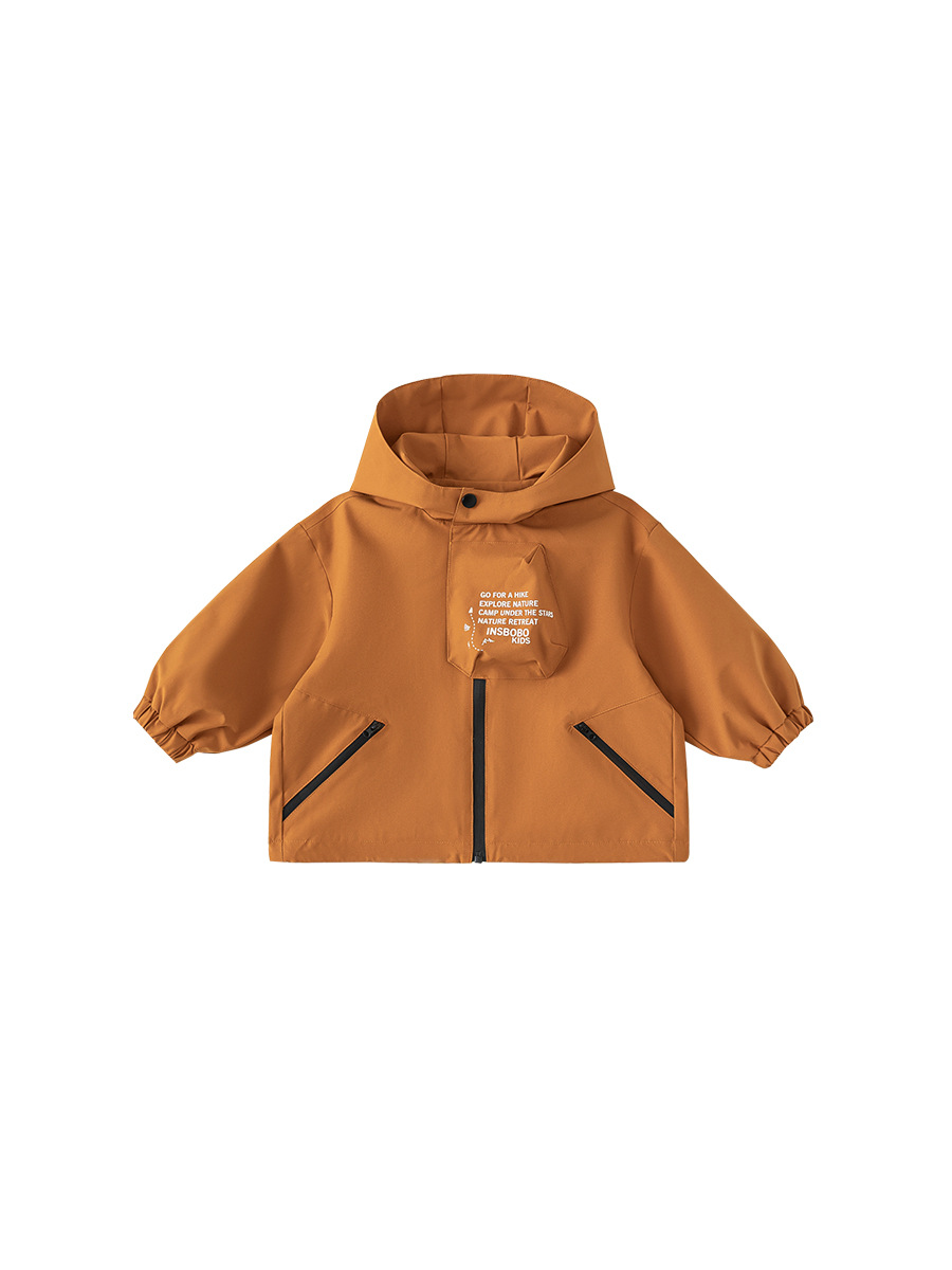 Yoobao ropa infantil chaqueta de otoño nuevo niño chaqueta coreana chaqueta con capuz al aire libre chaqueta de moda
