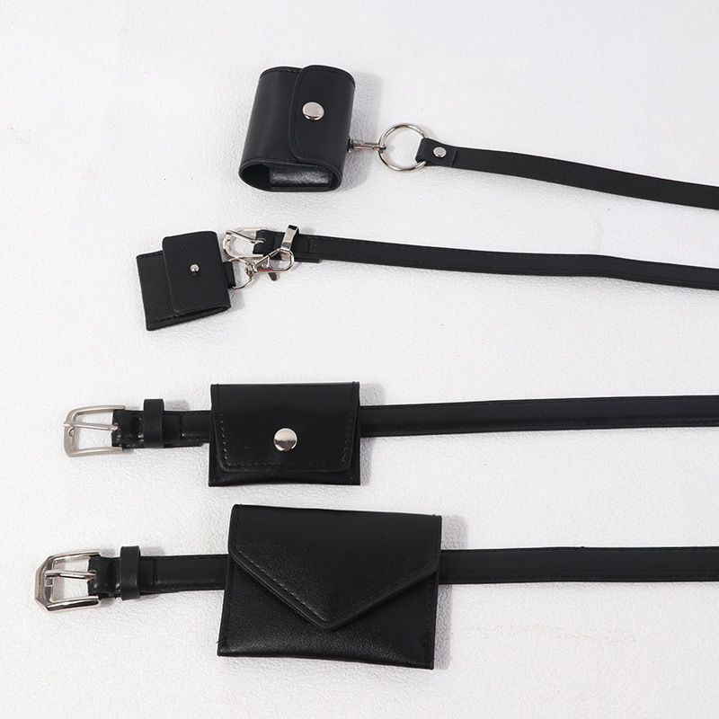 Korean Style Popular Versatile Retro Belt Bag Women's Waist Bag Key Phone Dual-Use Women's Decorative Thin Belt Korean Style Popular Versatile Retro Belt Bag Women's Waist Bag Key Phone Dual-Use Women's Decorative Thin Belt