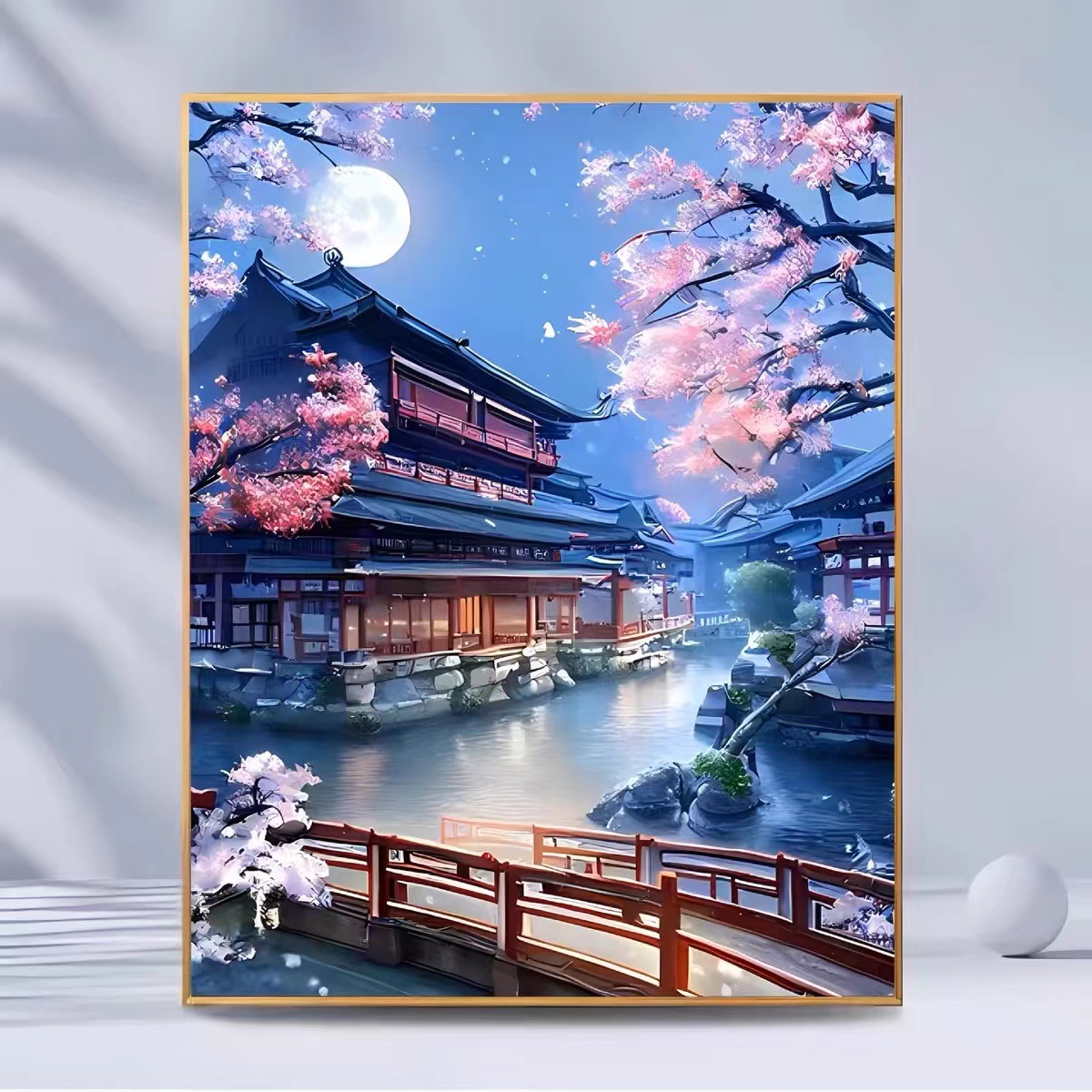 [Pequeño al por mayor] pintura al óleo digital di relleno de pintura acrílica simple pintura decorativa de alto nivel con selección de cabello al por mayor