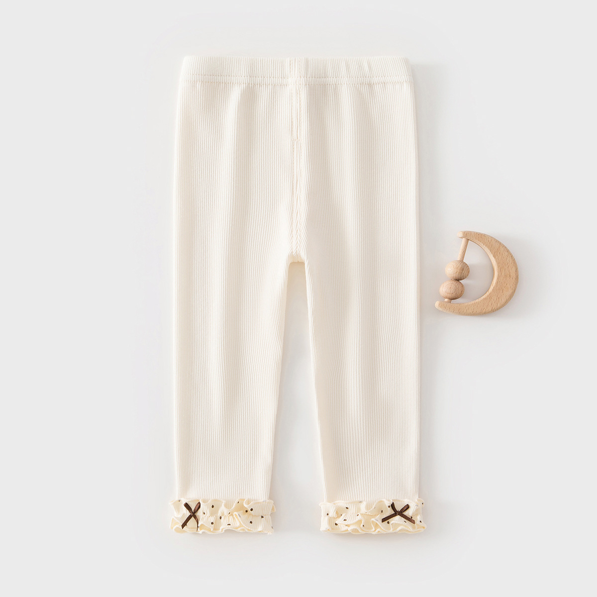 Pantalones para bebés primavera y otoño nuevos pantalones leggings para niños pantalones de encaje dulce leggings