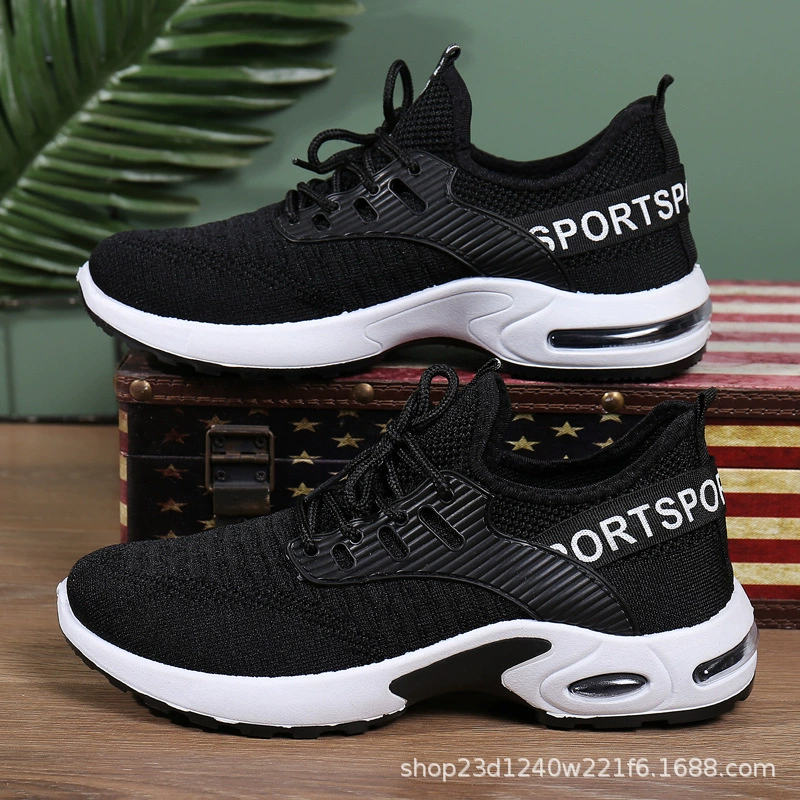 2023 новые летающие вязаные туфли, мужские Модные удобные кроссовки Joker с низким верхом, мужские повседневные модные туфли Torre