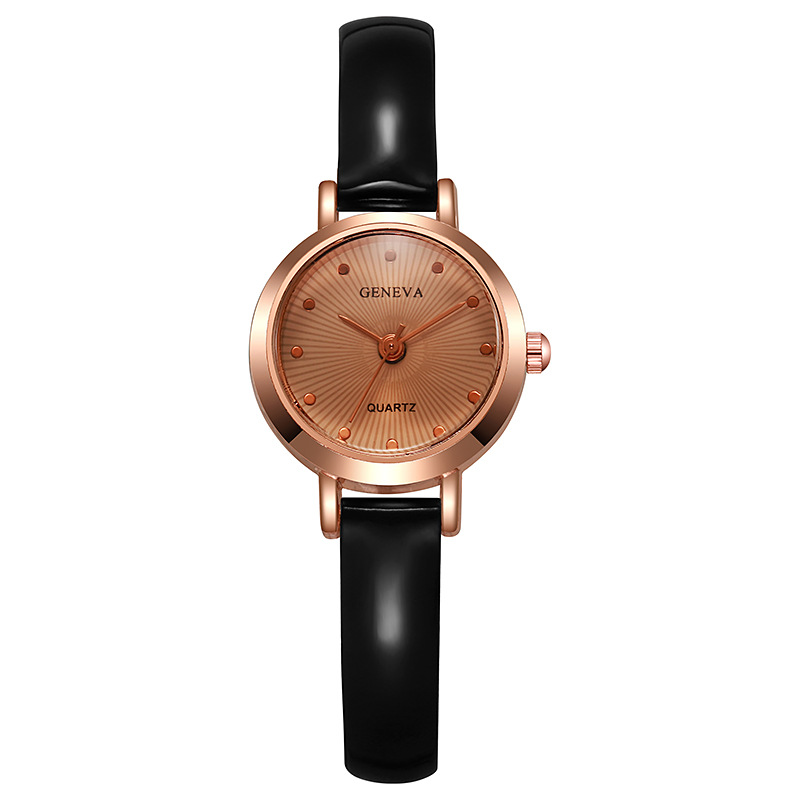 Disco mini temperamento simple y compacto temperamento casual versátil reloj de nicho de chicas relojes de estudiantes al por mayor