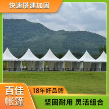 帐篷篷房租赁出售 铝合金仓储工厂抗风临时移动仓库车间工业棚房