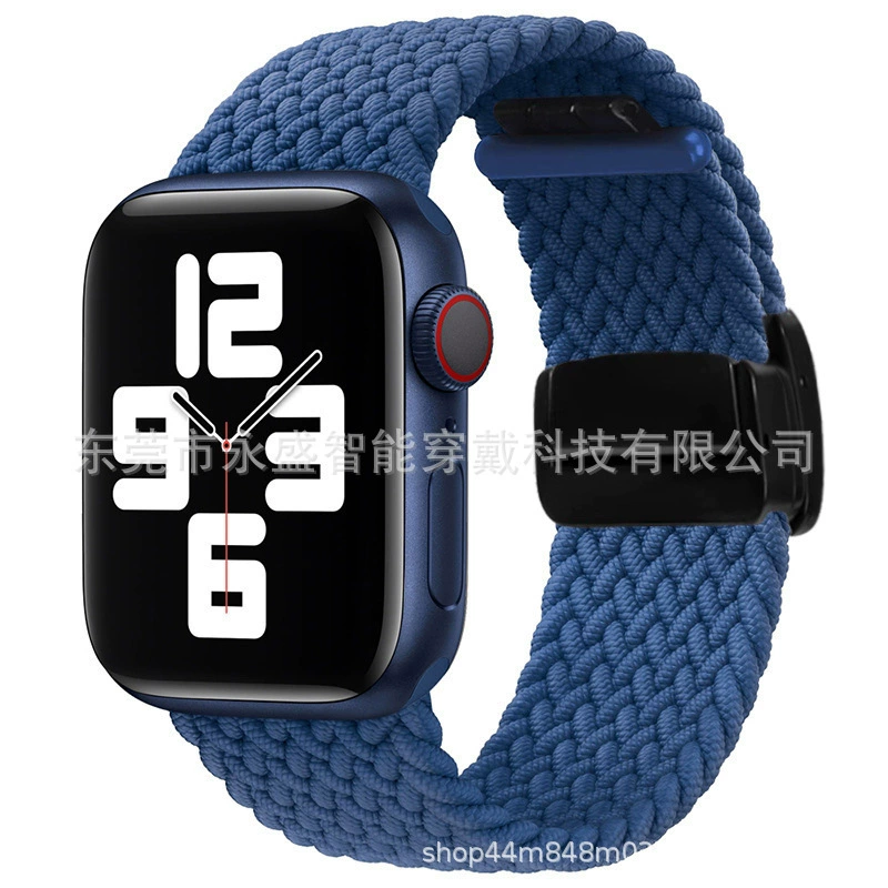Подходит к браслету на руку Apple Nylon braided watch strap магнитная складная пряжка iwatch23456789 представитель пояс