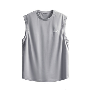 Large Size Vest Men's Summer Thin Mesh Breathable Trendy Casual Sports Sports Plus Fat