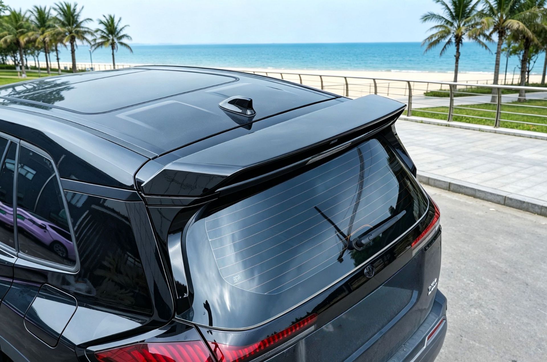 Suitable for 26 Models of Rav4, Rongfang, and Wildlander Modified Front Spoiler, Side Skirts, Rear Bumper, Roof Wing, Rear Diffuser, and Louvered Spoiler