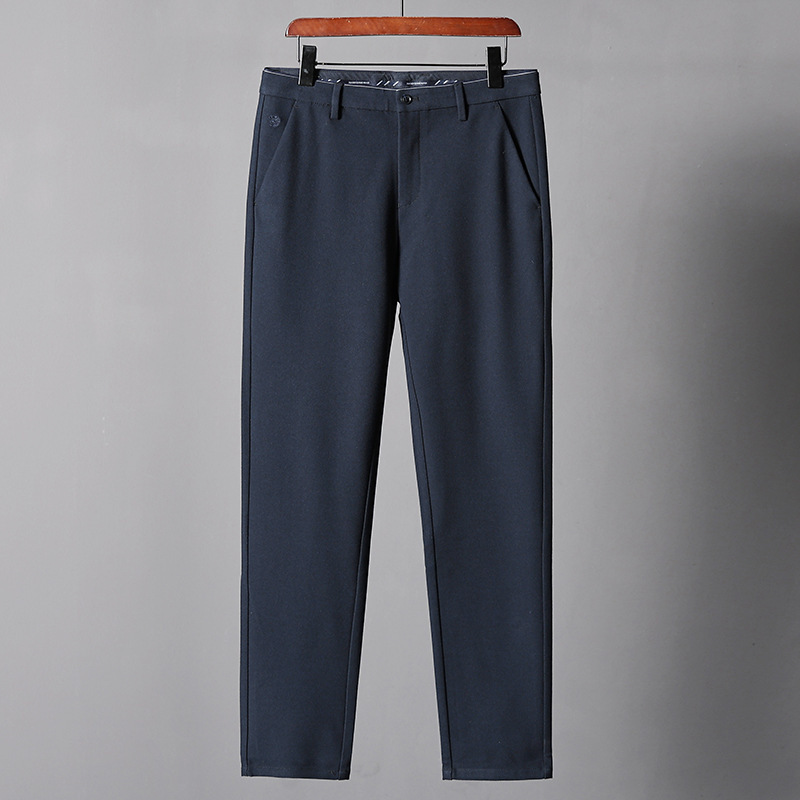 Graphene Brand Label-Cut Autumn and Winter Straight-Leg Stretch Solid Color Business Pants for Men 3U326 Summer Clearance Graphene Brand Label-Cut Autumn and Winter Straight-Leg Stretch Solid Color Business Pants for Men 3U326 Summer Clearance