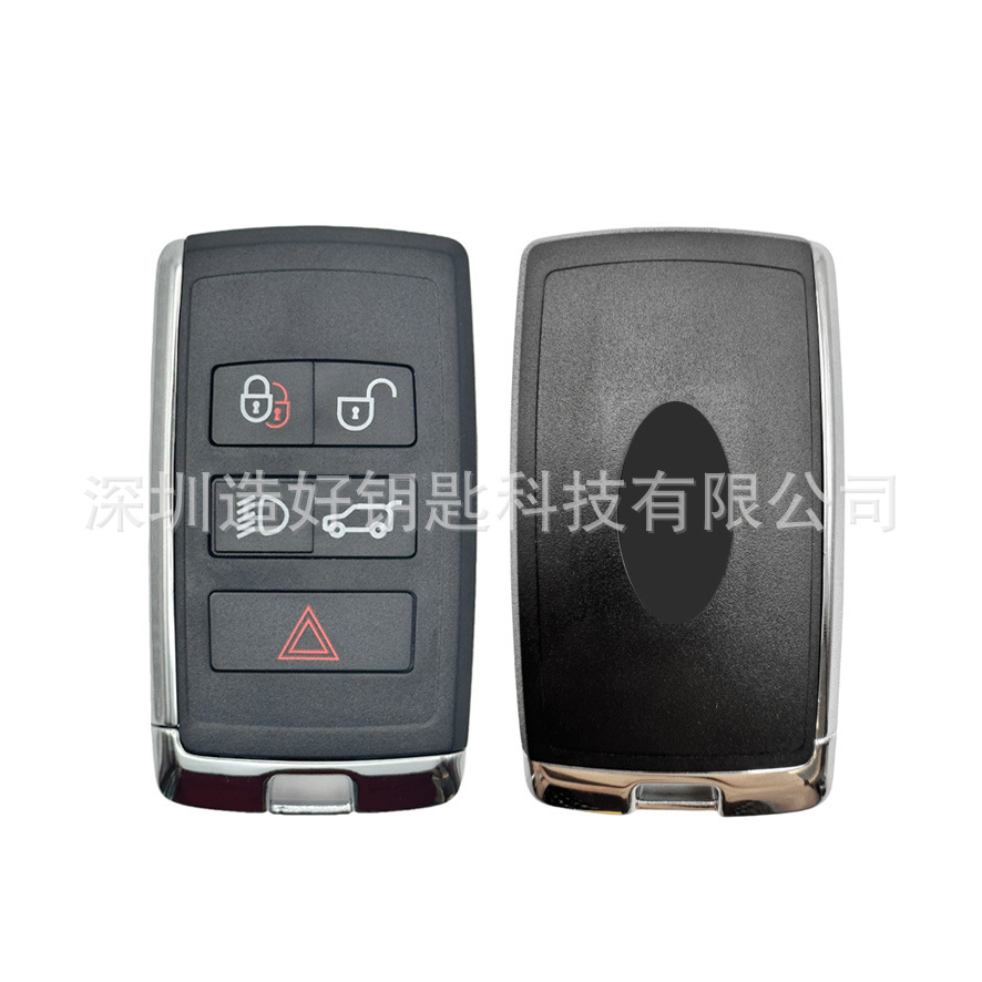 Suitable for 5-button Land Rover Range Rover LR2 LR4 Jaguar modified remote control smart car key replacement shell