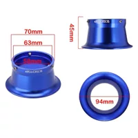 KEIHIN мотоциклетный карбюратор PWK PWM36 38 40 42 мм впускной воздушный фильтр воздушная чашка с сеткой 63 мм