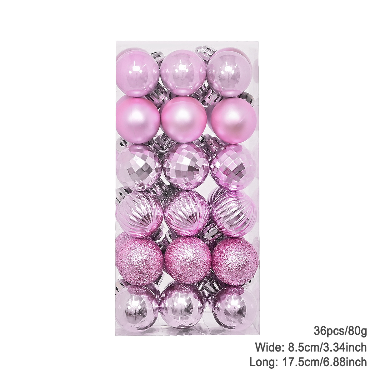 Transfronteriza decoraciones de Navidad Bola de galvanoplastia árbol de Navidad colgante bola decorativa bola colgante 3cm-36pvs BOLA DE Navidad