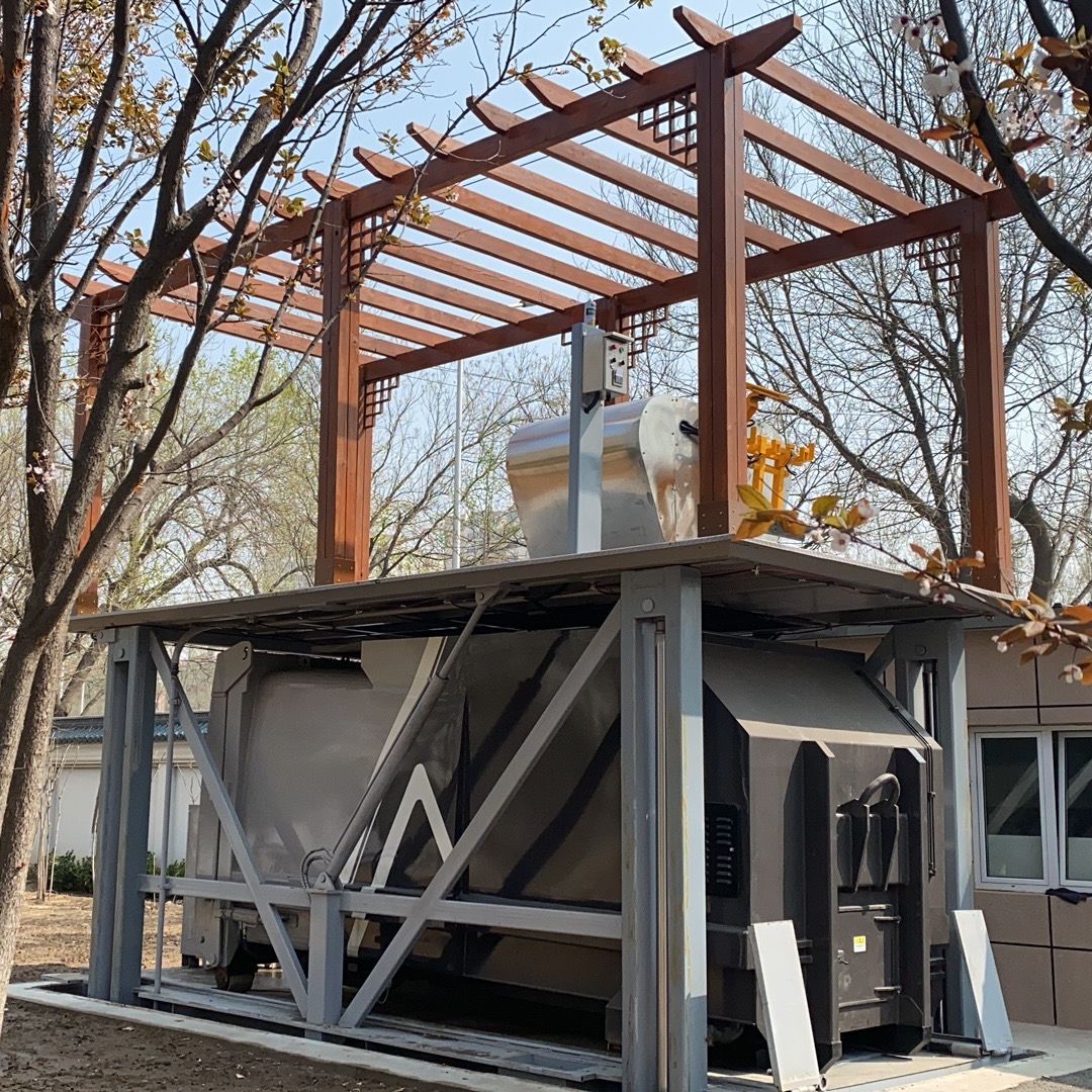 景观地埋移动垃圾压缩站 园林社区城镇街道生活垃圾处理中转设备