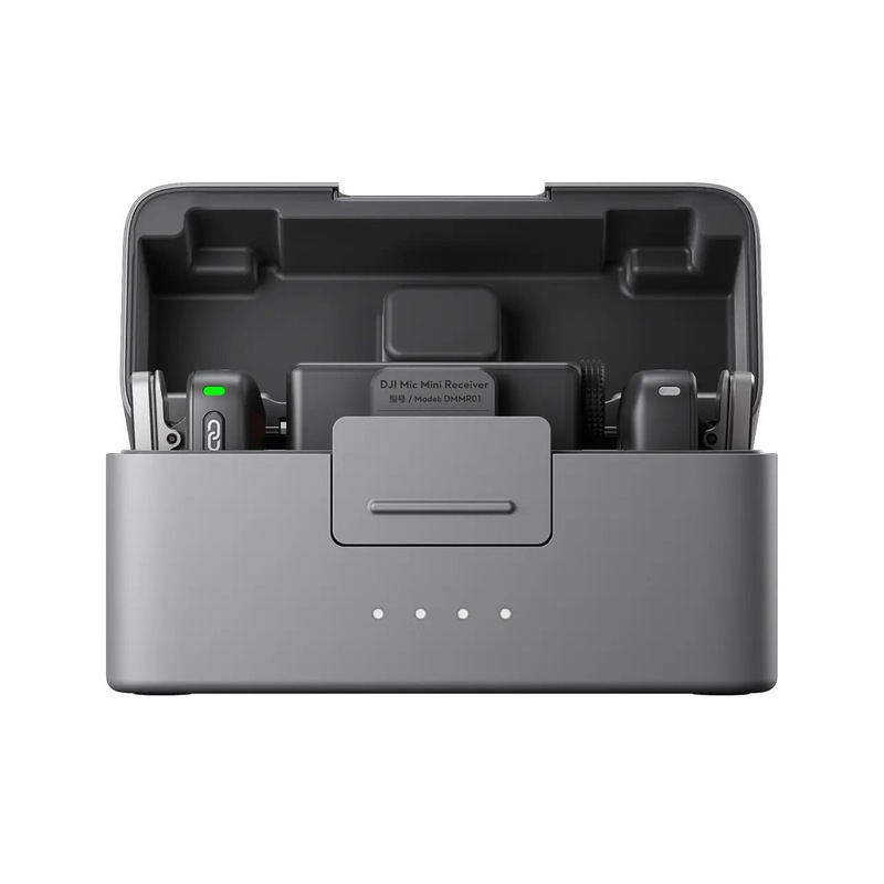 DJI Mic Mini ミニワイヤレスノイズリダクションクリップオンマイクライブブロードキャスト携帯電話ラジオに適しています|undefined