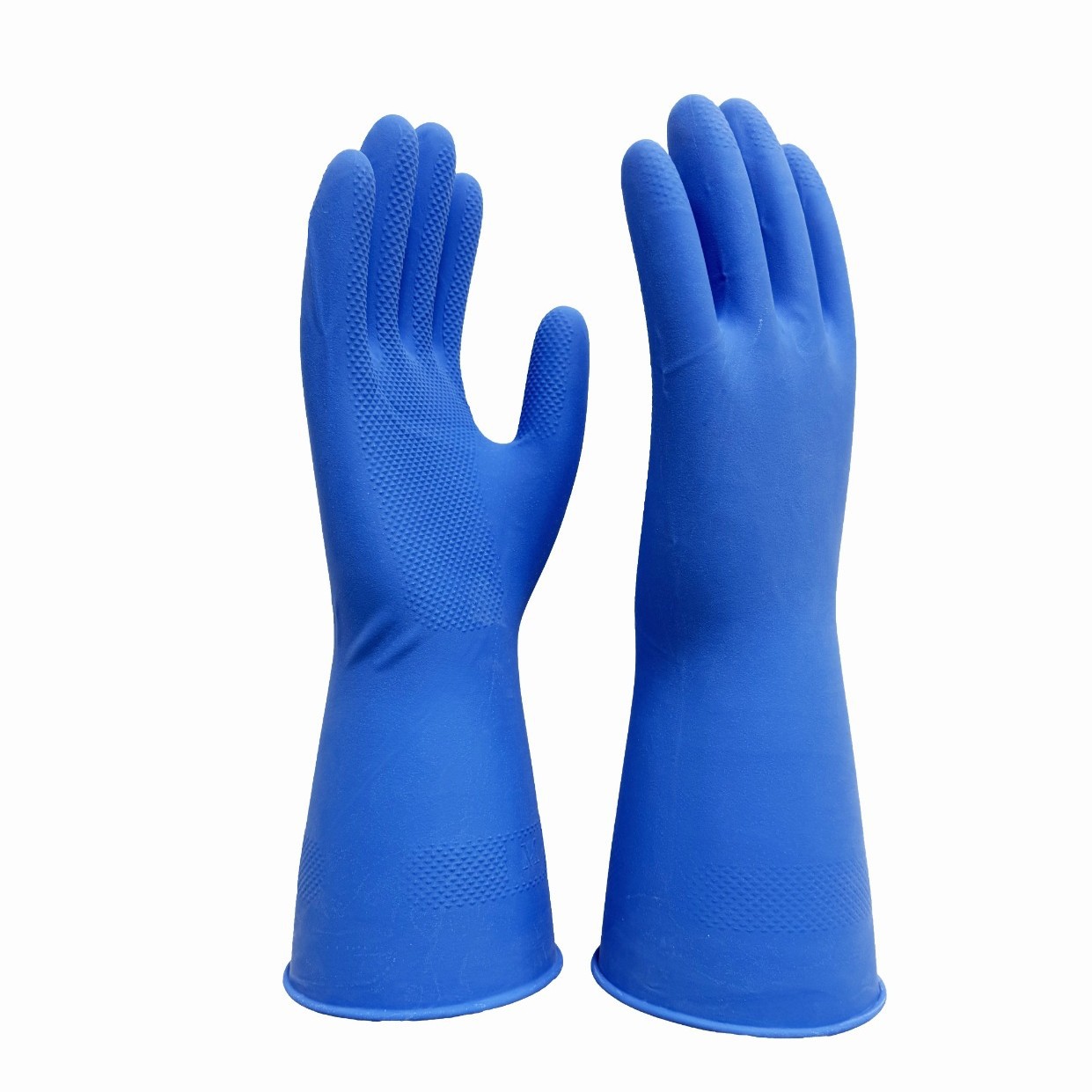 Guantes domésticos impermeables y resistentes al aceite para limpieza de cocina, goma duradera para lavandería y lavado de platos, látex.