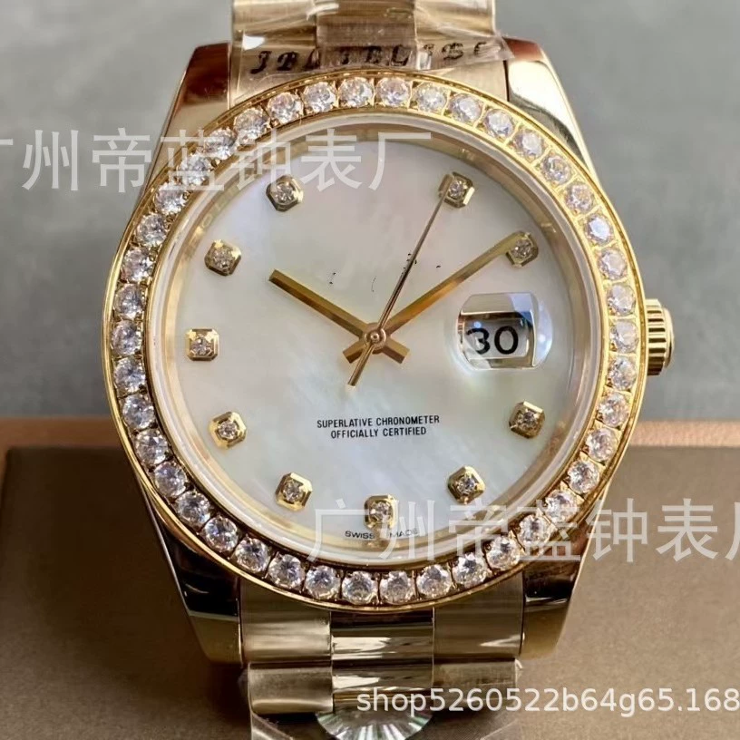 Cross-border Laojia Xiaohongshu хит лог серия классические женские жемчужные ракушки 28м31м кварцевые единые доставки