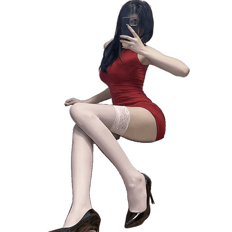 纯欲校园风白丝袜学生JK袜黑丝女网袜长筒半截白色丝袜蕾丝过膝袜|undefined