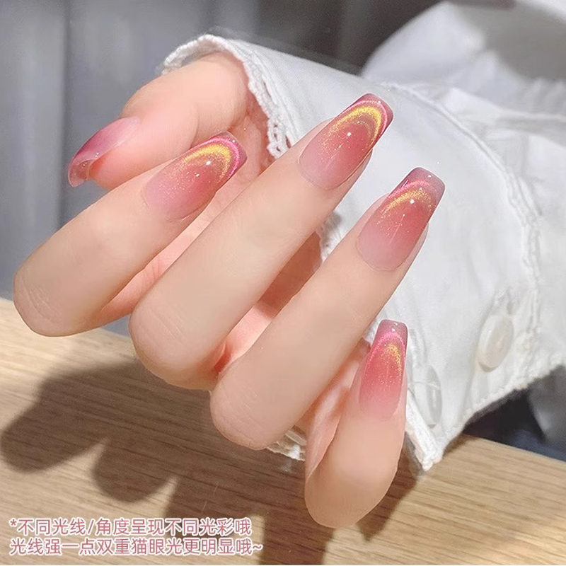 Dopamina imán de ojo de gato de doble luz, barra de aro de oro de gran tamaño, barra larga de columna, magnetismo de absorción fuerte, imán de piedra de hierro super fuerte