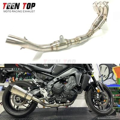 Yamaha Mt09 Motorcycle Titanium: Exhaust manifold