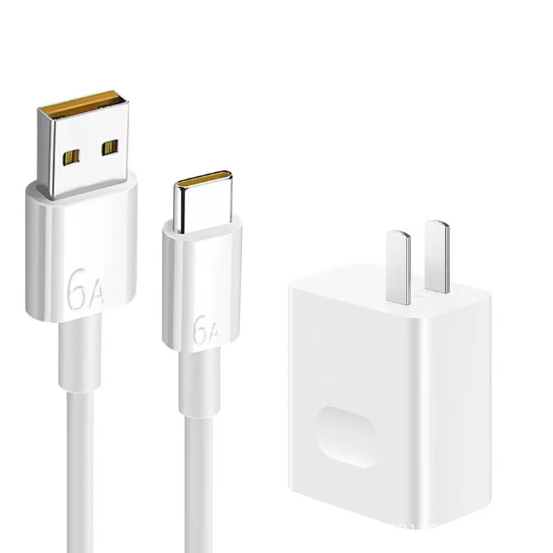 Aplicable Cargador Huawei certificado 3C cabezal de carga original de 66w cargador súper rápido cabezal de carga flash de teléfono móvil al por mayor