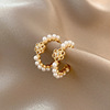 Tide, fashionable trend summer fresh earrings, simple and elegant design, internet celebrity, flowered