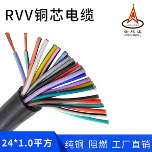 RVV 24о*1.0ƽ�� �o���~о��ȼ�D��PVC�o�׿��ƾ���h��S��ֱ�N