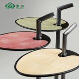 Maigu Modern Modern Modern Modern Minimalist Daily Casual Coffee Lafe с металлическими кожаными столешницами в гостиной отеля