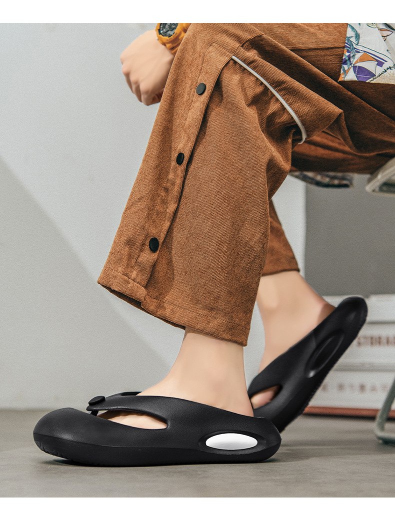 Ciabatte uomo comode sandali da spiaggia alla moda per l'estate_voghion.com