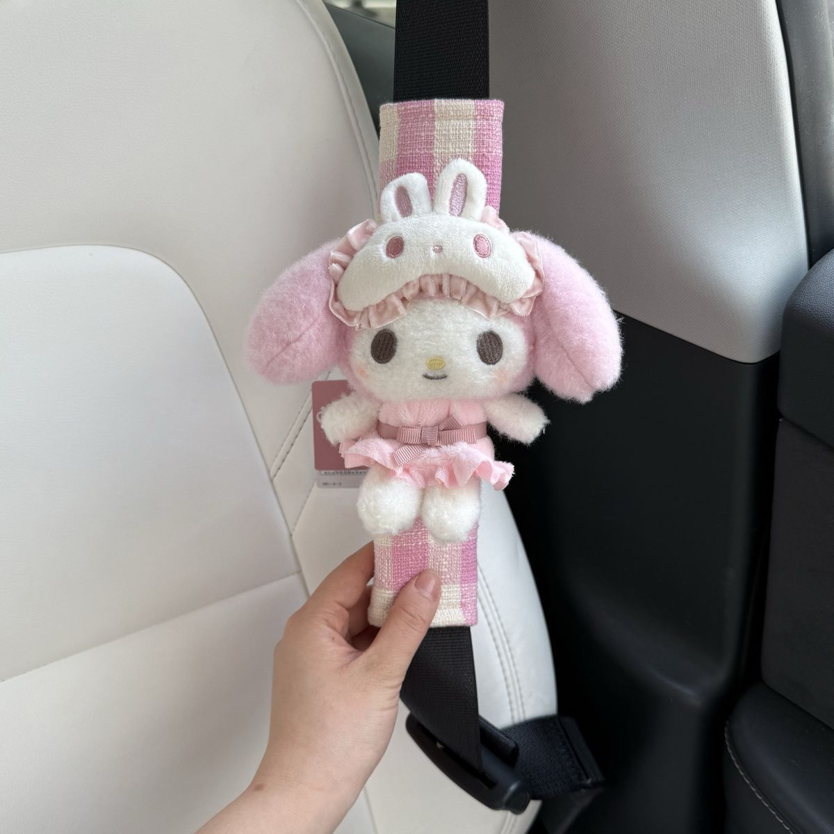 Eye Mask, Melody Car Seatbelt Shoulder Pad, Cute Cartoon Car Decoration, Couple Car Accessories Gift