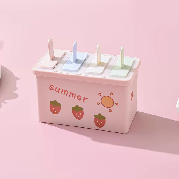 Cherry Blossom [Food Grade Ice Cream Mold] 4-frame pack