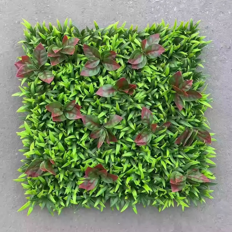 模擬植物壁緑植物背景壁ミラノプラスチック偽芝生ドアヘッド室内装飾植物花壁芝生|undefined