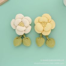 毛绒花束配件充棉胸针配饰衣服包包头饰半成品辅料diy蝴蝶结胸针