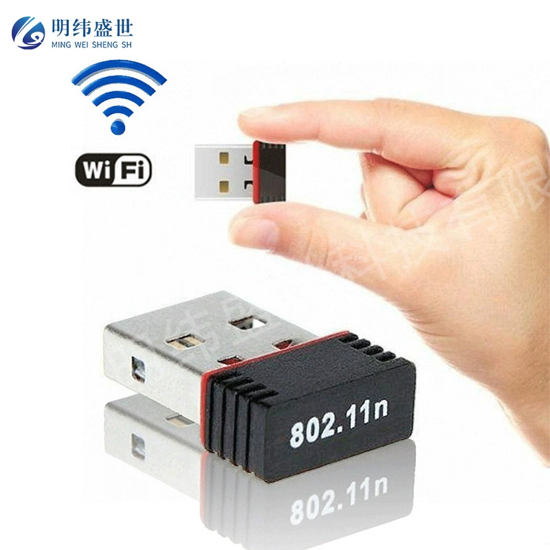 Новая мини-беспроводная сетевая карта USB для настольного/ноутбука wifi сигнал до 150 Мбит/с