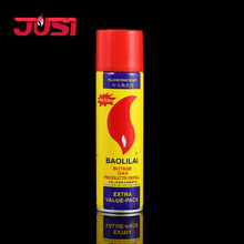 180+20ml家丽宝180+20ml宝丽来180家塑料阀丁烷气高级打火机气罐