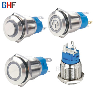12V/24V 16MM �h�� �ԏ�λ ���i ���ٰ��o�_�P �Դ�c���_�P ��ˮ