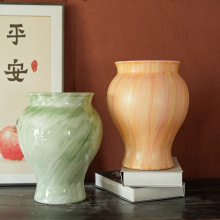 景德镇陶瓷花瓶现代简约水培花器摆件家居饰品客厅玄关电视柜插花