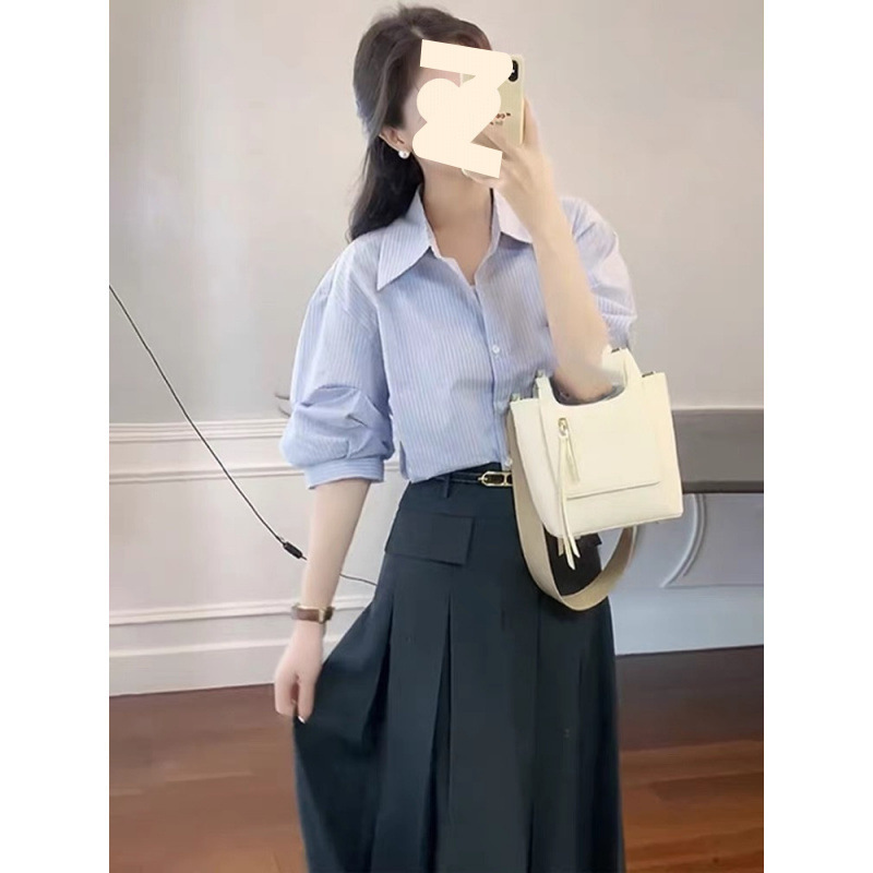 春装搭配一整套2025新款茶系气质小香风韩剧穿搭职业套装连衣裙子|undefined