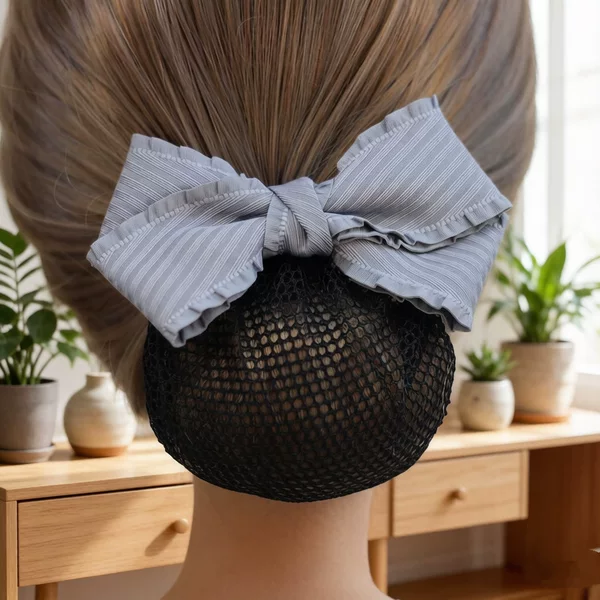 Bank hairnet, nurse hairnet, hotel and restaurant waiter work headwear, hair accessory, flight attendant hairnet