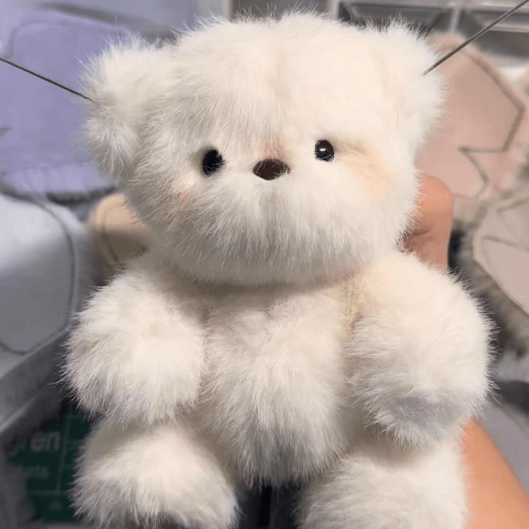 泰迪熊diy材料包录音玩偶毛绒公仔送男女友闺蜜礼物娃娃ins风礼物