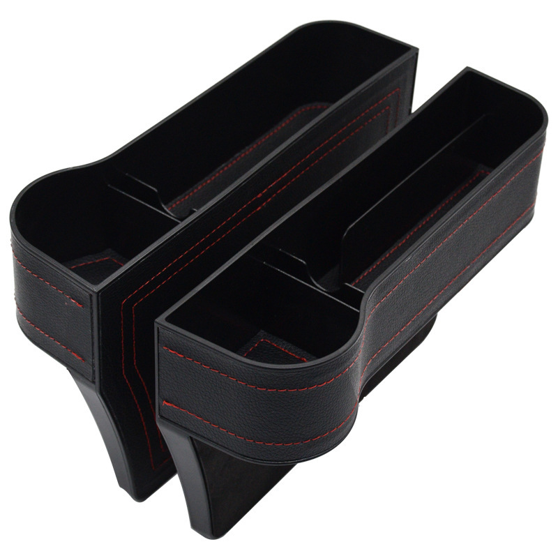 Silla de coche caja de almacenamiento de asiento de coche hueco caja de almacenamiento de cuero bolsa de almacenamiento caja de almacenamiento