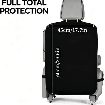 storage bag, car storage bag, Chair back anti-kick pad
