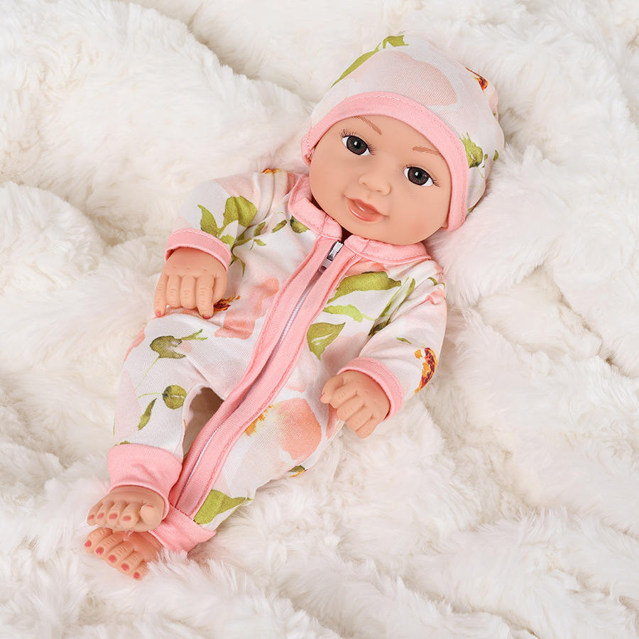 Rebirth Doll Toy Soft Plastic Baby Girl Doll Gift Vinyl Doll Doll Douyin Supply Dropshipping