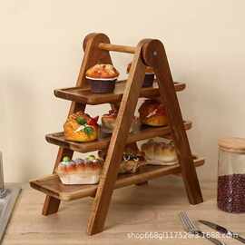 围炉煮茶托盘茶几零食摆放果盘点心收纳配件木质九宫格干果盘食盒