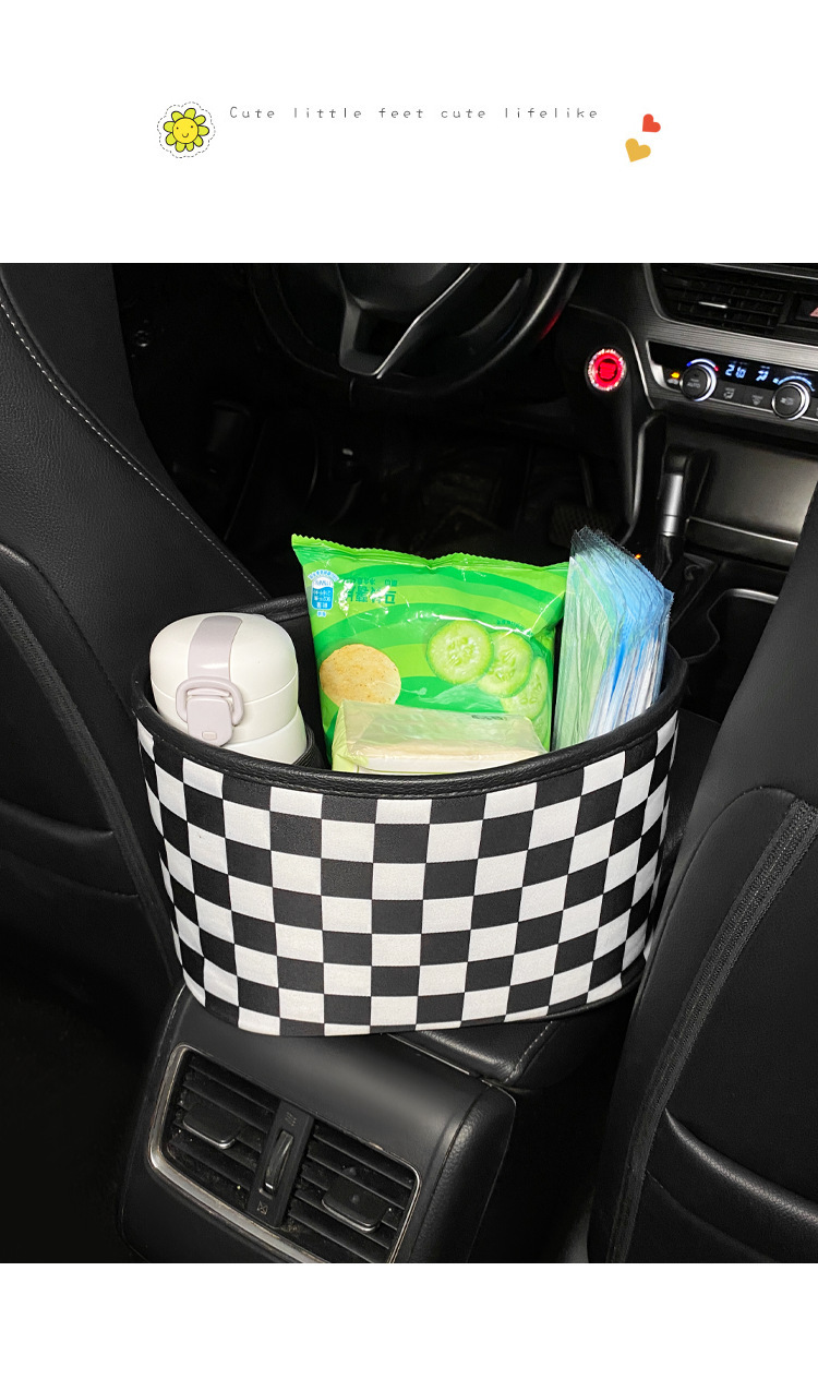 Car-Mounted Tissue Box Hanging Bag, Car Backseat Storage Bag, Trunk Storage Organizer
