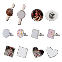 源头厂家多种工艺可珐琅烤漆印选金属袖扣男士高端领带夹吧唧徽章