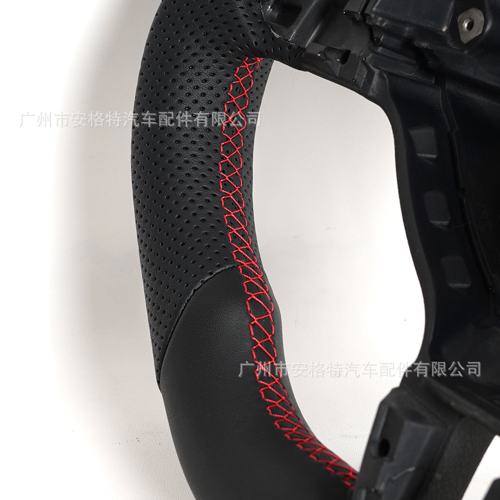 Suitable for Volkswagen Golf 6/Mk6 Golf Gti Gli Full Leather Car Steering Wheel Modification