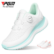 PGM 高尔夫球鞋散热透气孔夏季女款高弹爆米花女士运动鞋增高鞋子
