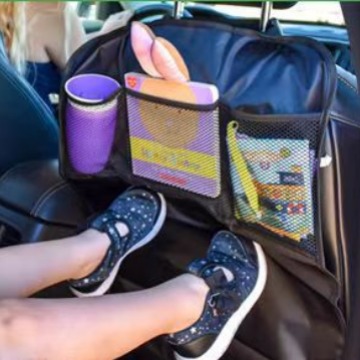 Car seat storage bag, anti-kick bag, tool organizer bag, seat back storage bag, storage pouch, Oxford cloth crossbody bag