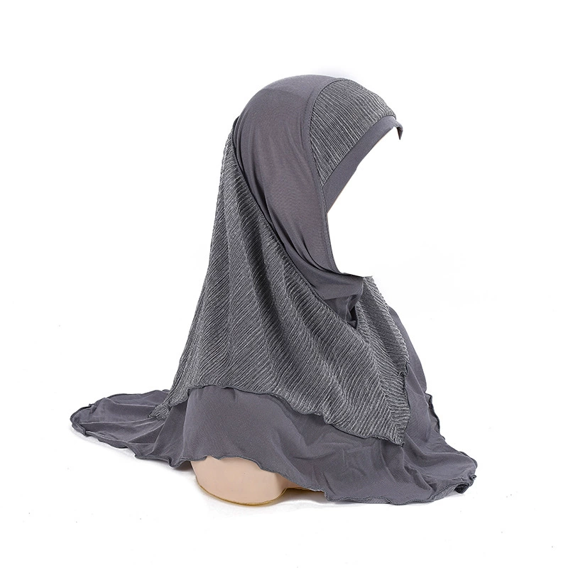 Хиджаб Мс. Малайи Crystal Margly Silk Switching Poor Hat Head Scarf H076