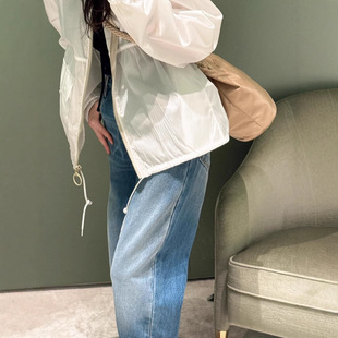 Spring and Summer New Pra Nanyou Factory Elegant Japanese Style Simple Casual Sports Fashionable Thin Zipper Jacket